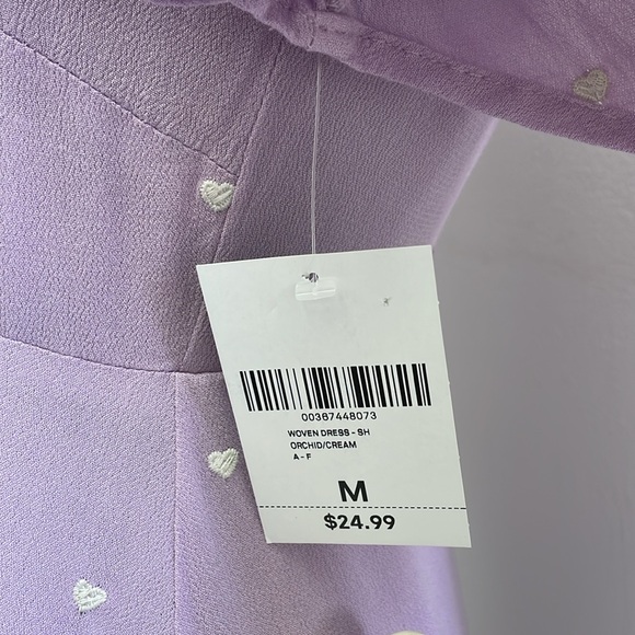 NWT • Lilac Front Tie Dress - Picture 6 of 14